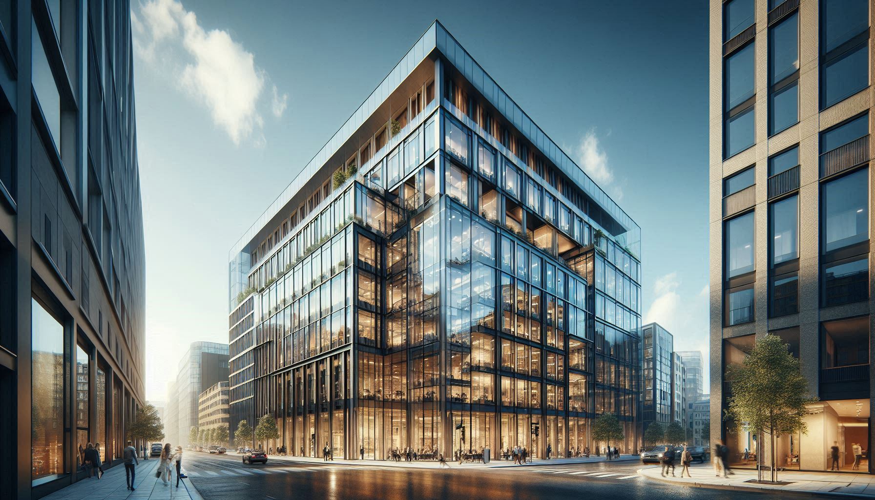 Kontorskomplex Stureplan - Modernt kontorskomplex med LEED Gold certifiering