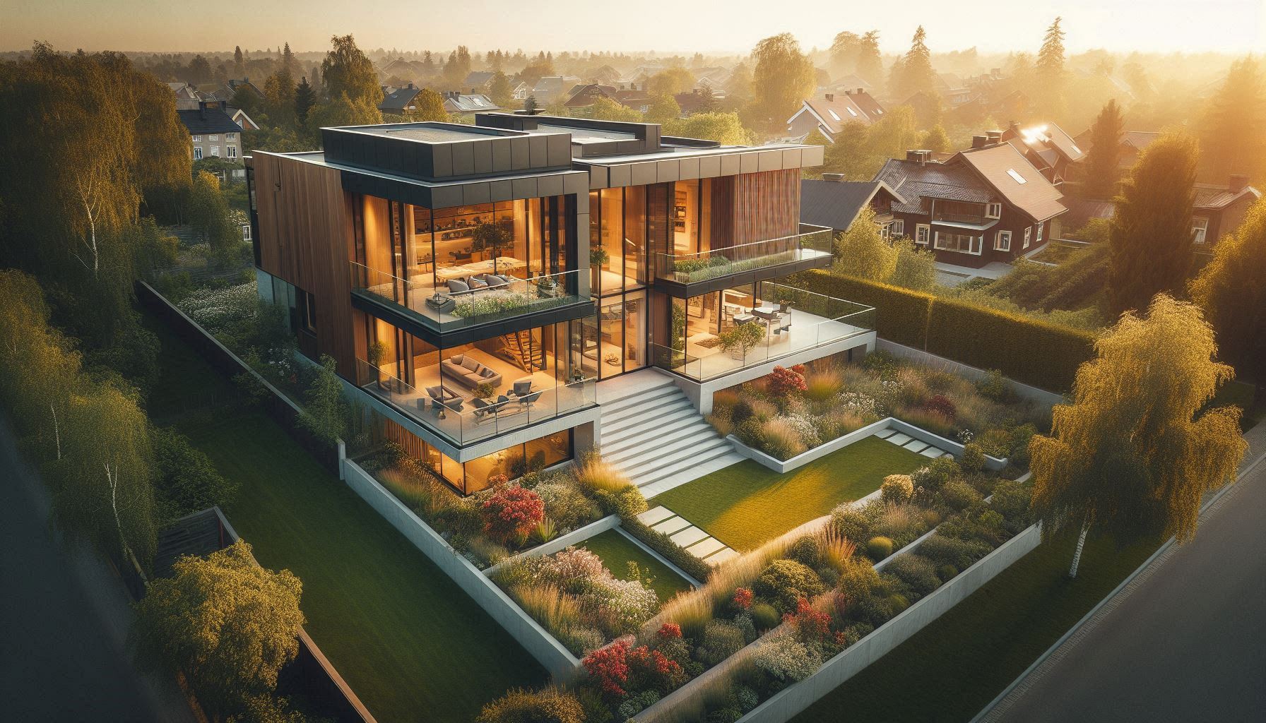 Exklusiv Villa i Djursholm - Modern arkitektonisk mästerverk